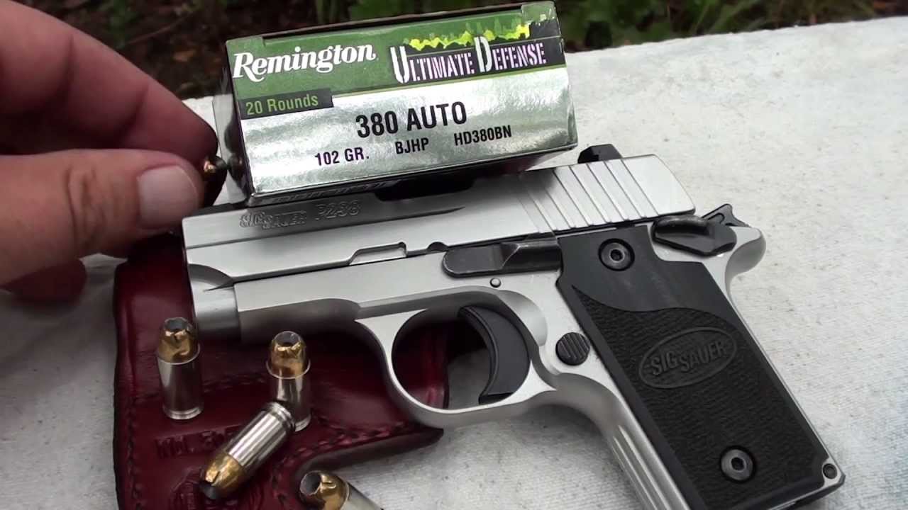 Тест баллистического геля: Remington 380 Ultimate Defense 102gr BJHP