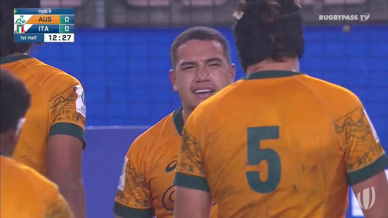 Australia U20 vs Italy U20 | Full Match | World Rugby U20 Championship 2024