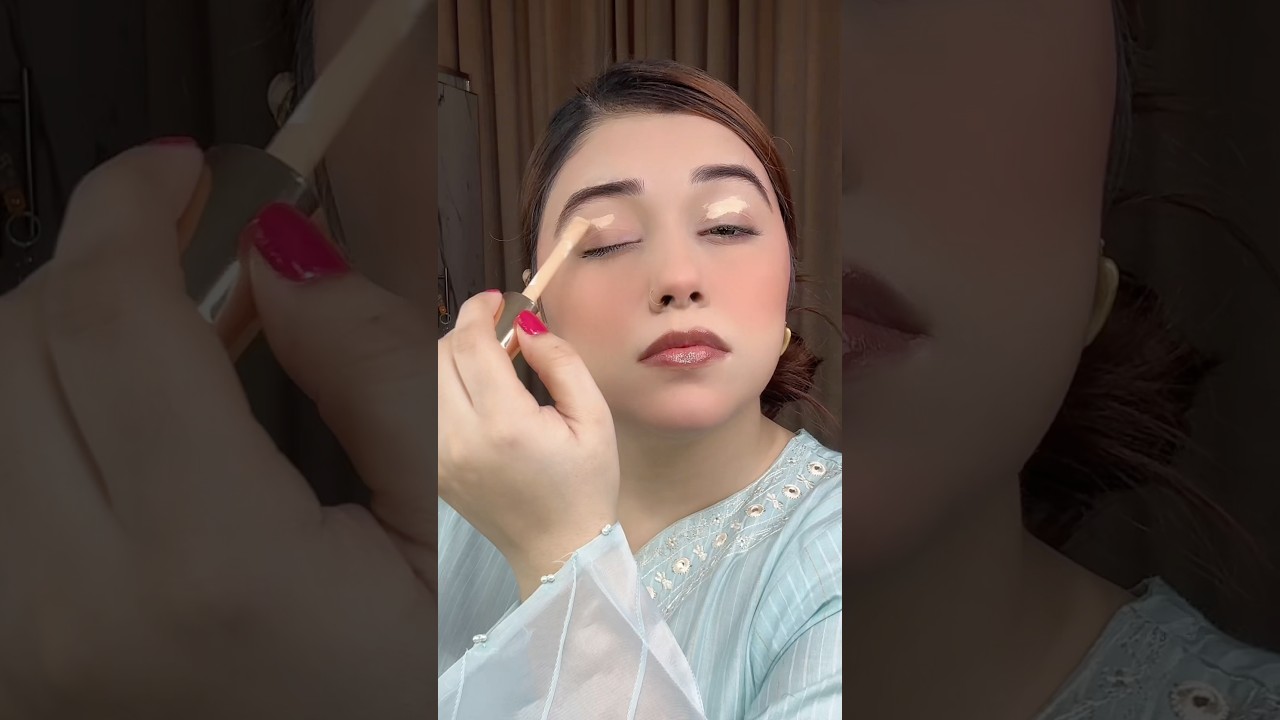 Light skyblue Eyeshadow tutorial ✨🌸