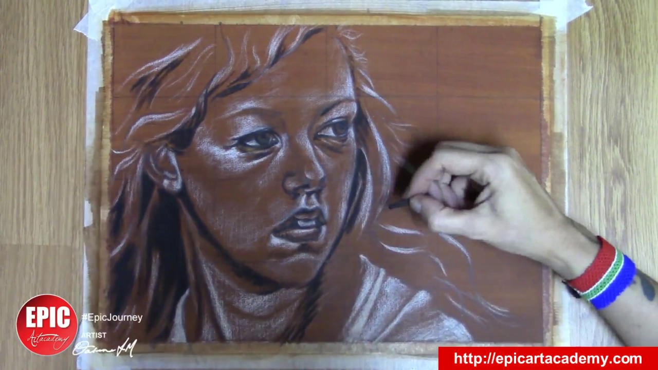Flat Canvas Portrait Preparation
