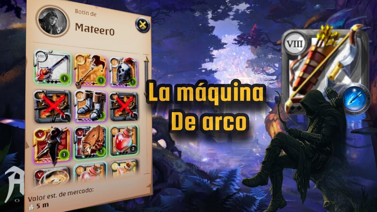 LA MAQUINA DEL ARCO 🏹💰 || HACIENDO EL PREMIUM CON BUILD DE 700K || 🔥PVP MIST 1V1🔥 || ALBION ONLINE 