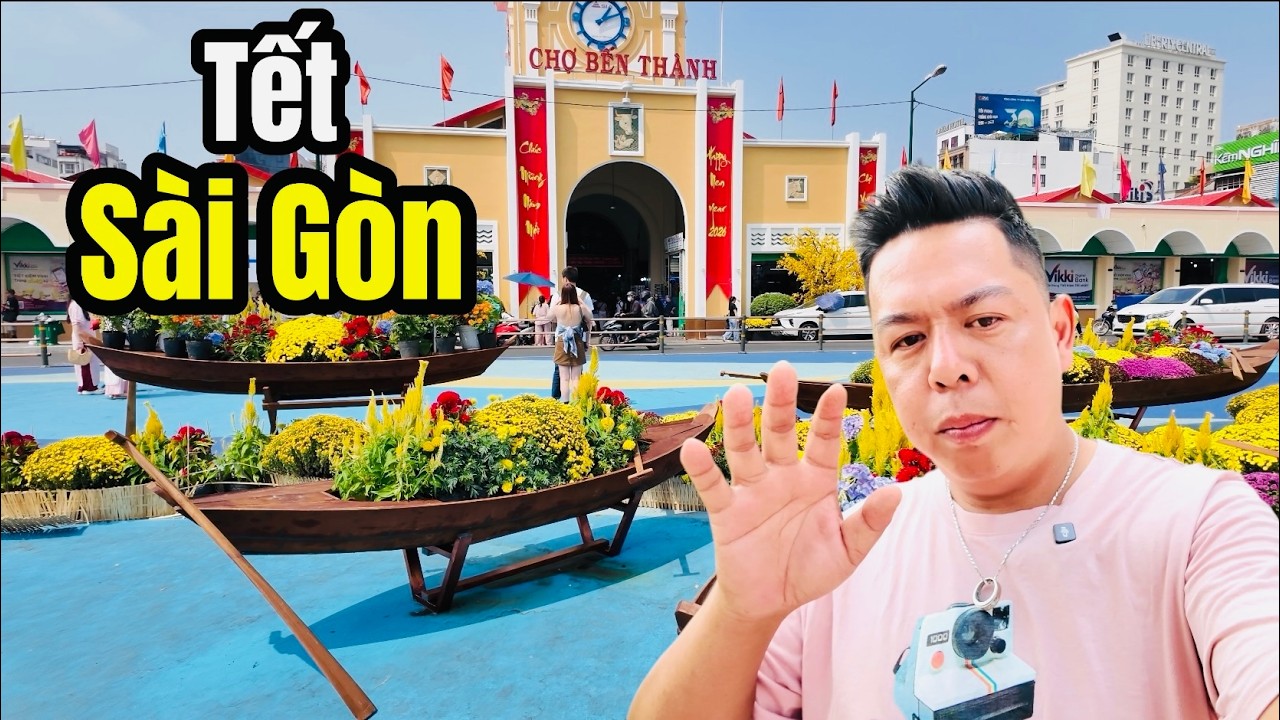 Sài Gòn Đón Tết Những Ngày Cuối Năm
