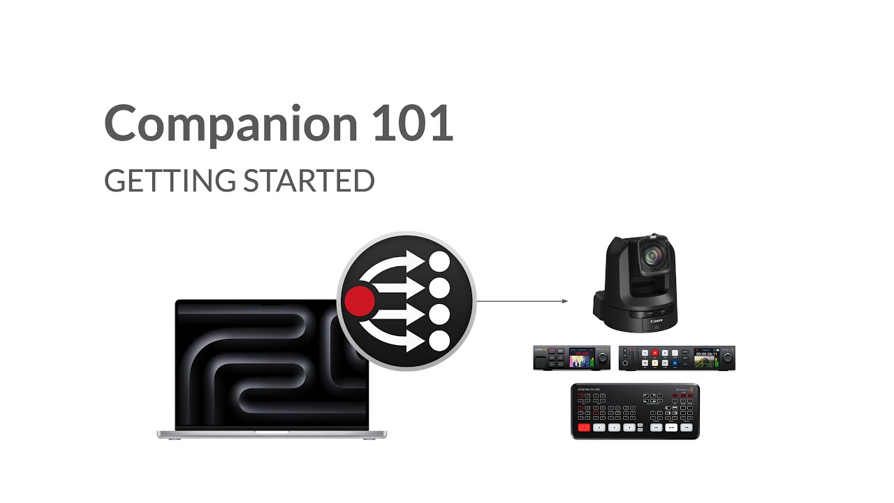 E101 Bitfocus Companion 101...Getting Started in 2025!