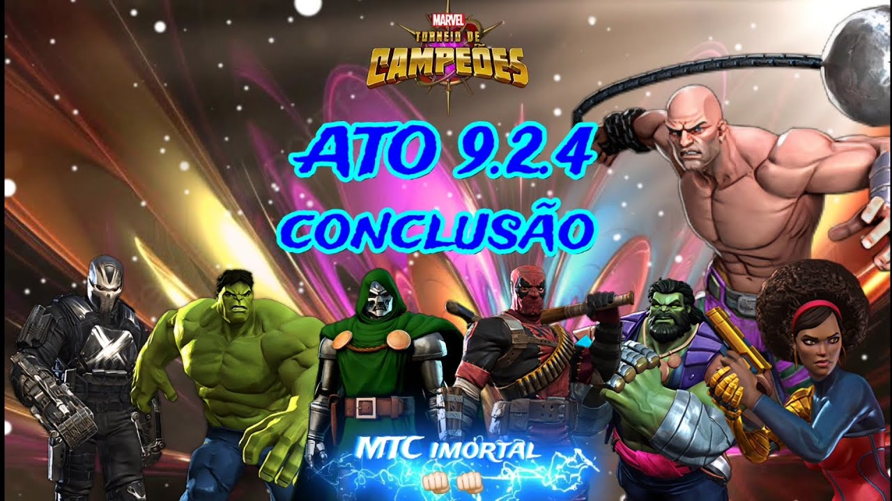 @MTC Imortal ATO 9.2.4 conclusão | Marvel | Mtc | Mcoc | Marvel torneio de campeões.