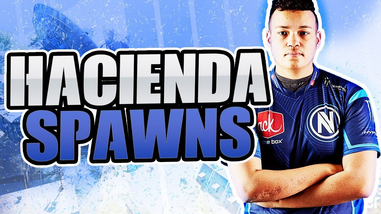 COMPETITIVE COD TIPS | LEARN SPAWNS IN BLACK OP 4 | HACIENDA HARDPOINT RESPAWN BO4 STRATEGY CWL GBs