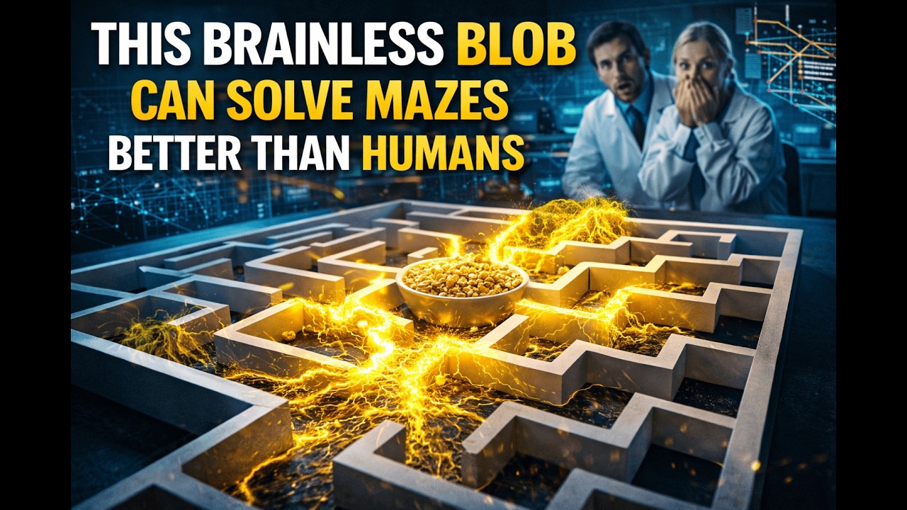 This Brainless Blob Can Solve Mazes Better Than Humans