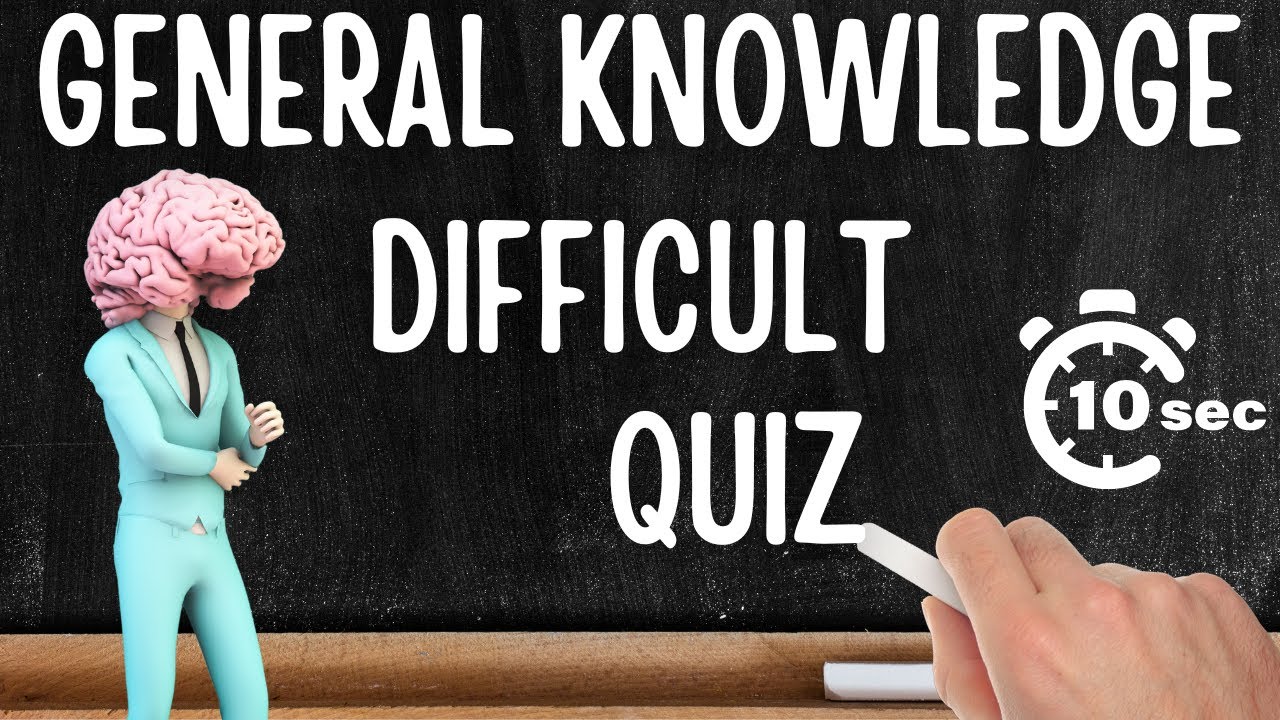 Are you good at quizzes? These 30 challenging questions will test your brain power. Try to beat 20!