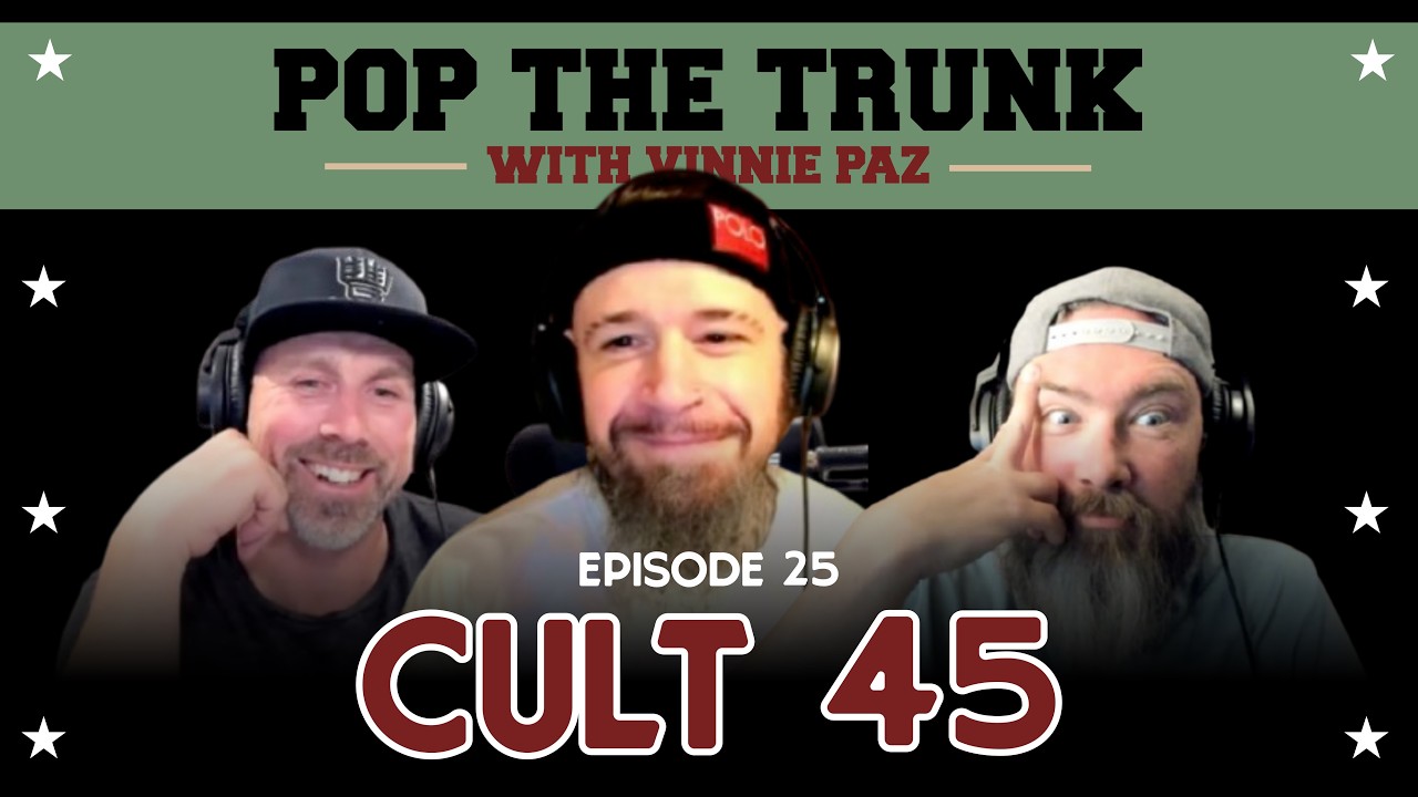 Cult 45: Vinnie breaks down his conspiracy research | Episode 25 | Pop the Trunk
