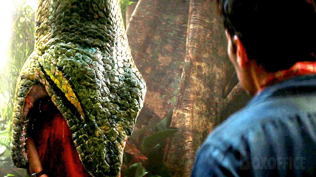 ENGOLIDO por uma anaconda gigante | Anaconda (2025) | Clipe