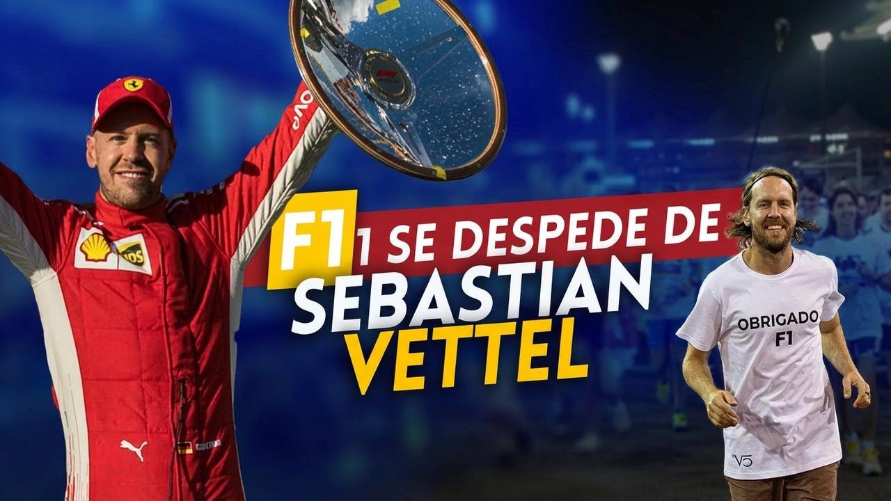 Valeu, Sebastian Vettel! Até logo, campeão!