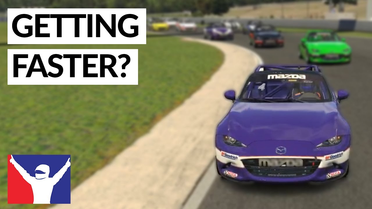 HUGE Learning in Sim Race #2 (new track, kerbs & tyres)