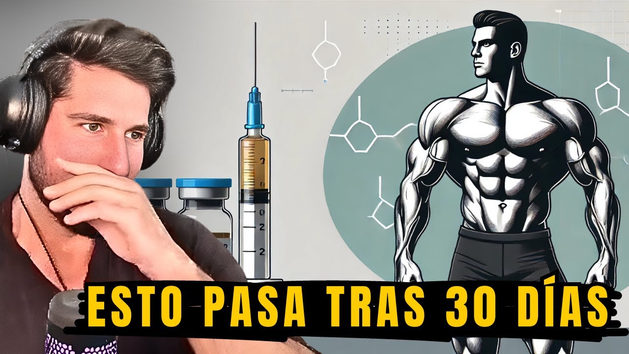 Cómo cambia tu cuerpo en 30 días de esteroides: ¿Vale la pena?