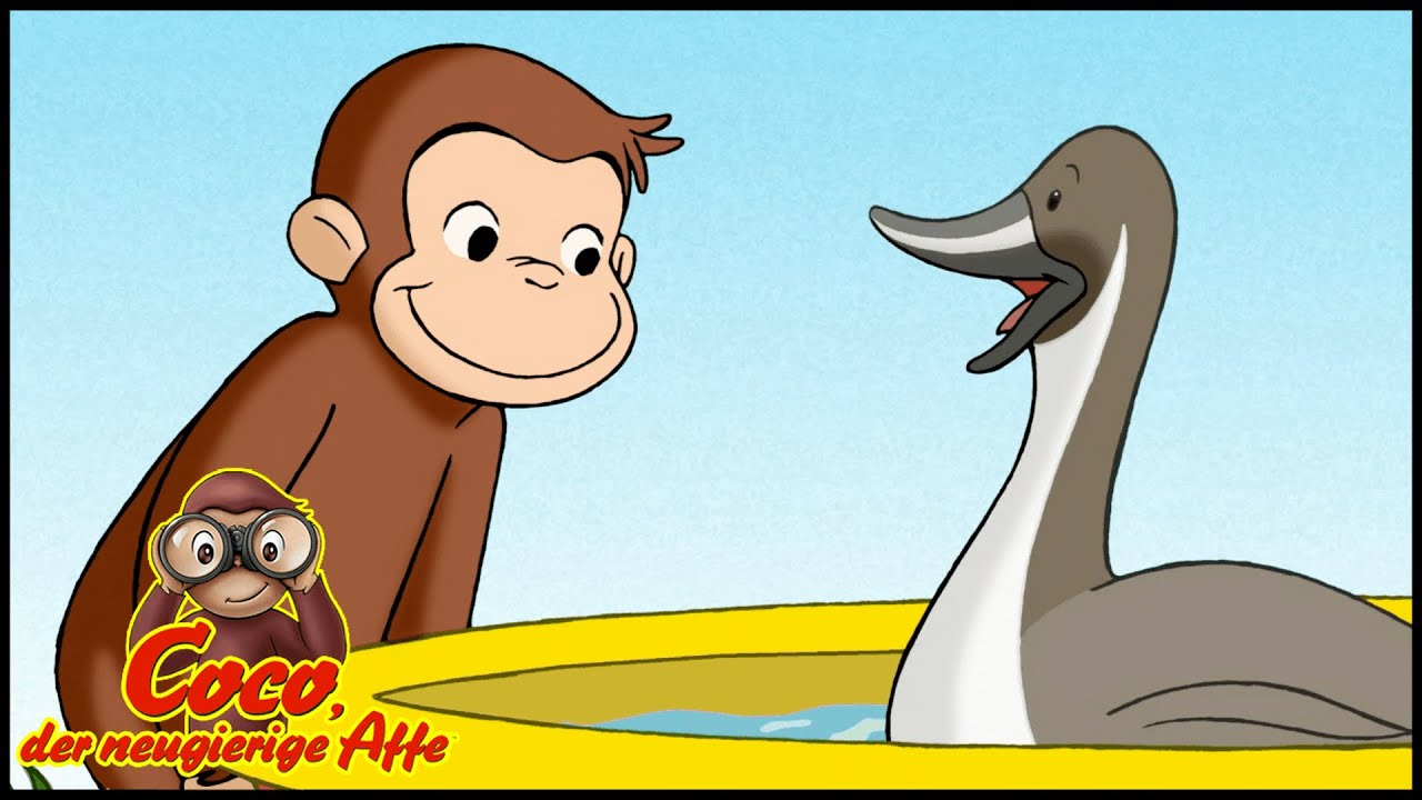Coco der Neugierige Affe | Ententeich | Cartoons für Kinder