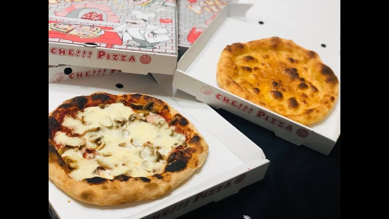 pizza con la tecnica del poolish