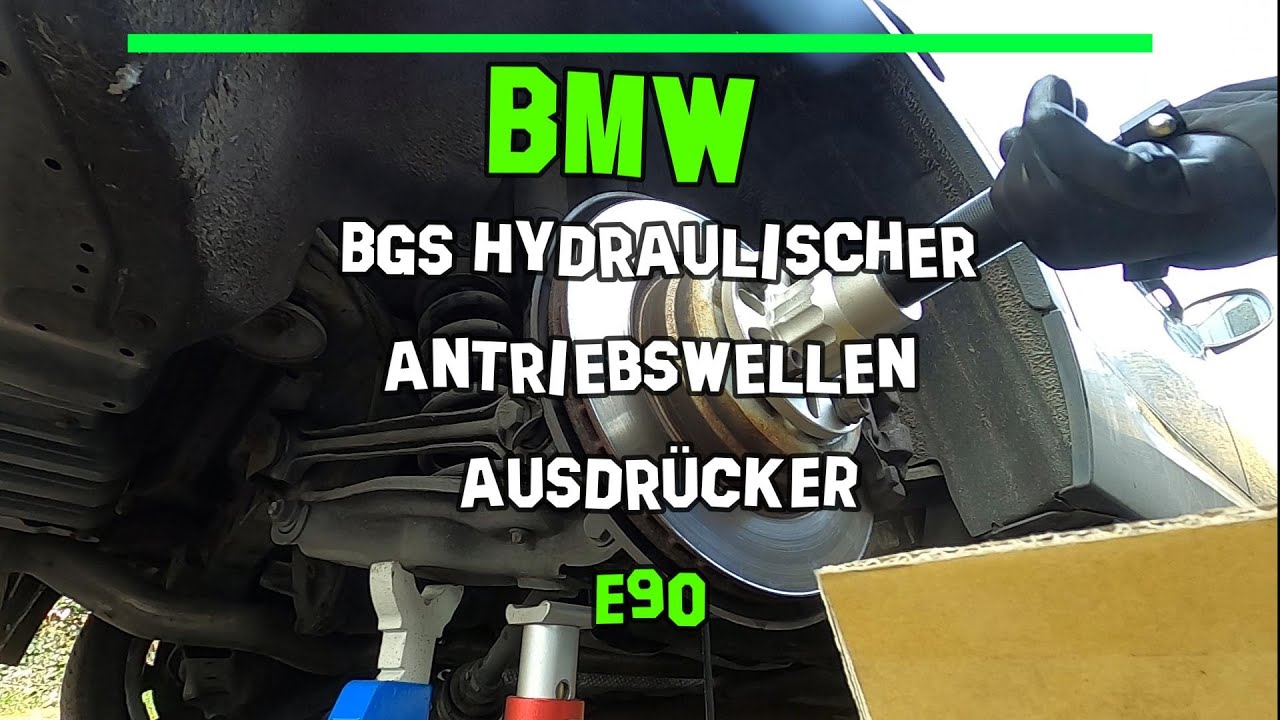 BGS 7774 Hydraulischer Ausdrücker für Antriebswellen BMW Heckantrieb Abzieher BMW e90 e91 e92 m3