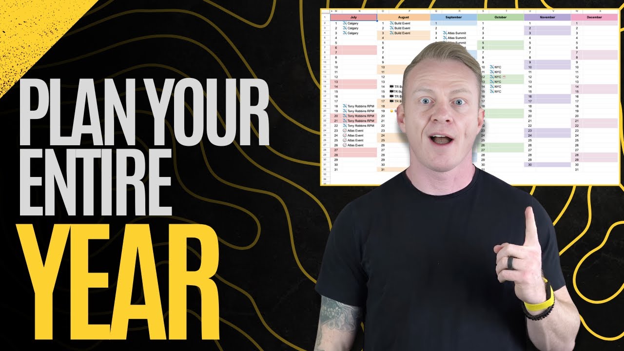 How to Plan Your Entire Year in Minutes