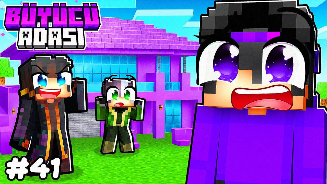 Adamıza Texa Geldi! DEV SÜRPRİZ YAPTIK! 🤩 | Minecraft Büyücü Adası #41