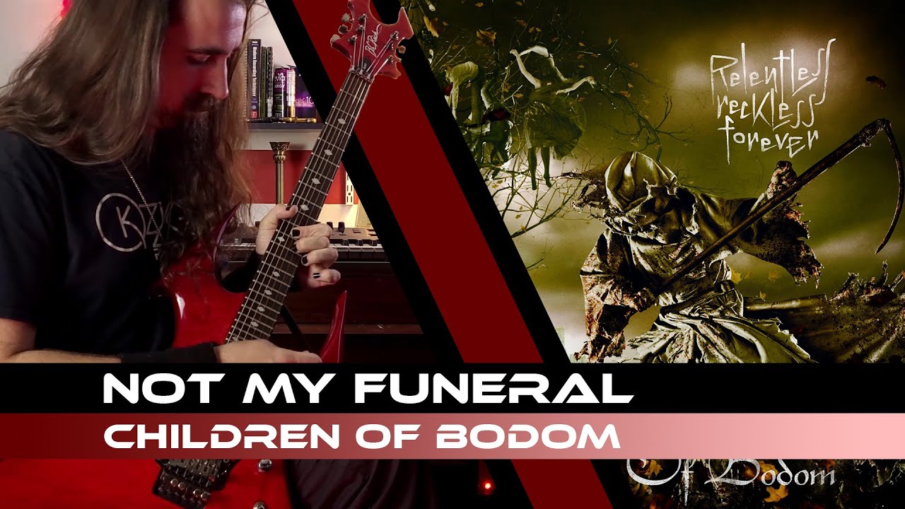 Children Of Bodom - Not My Funeral | GUITAR COVER