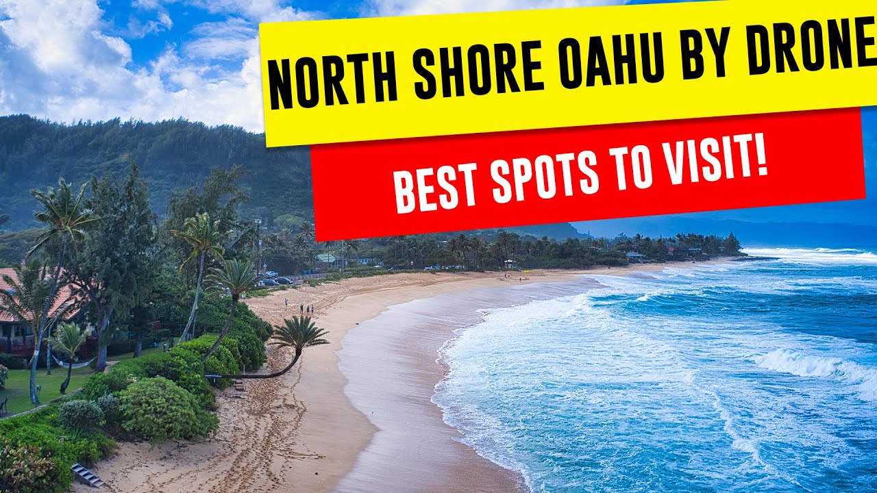 North Shore Oahu, Hawaii | By Drone | 4K
