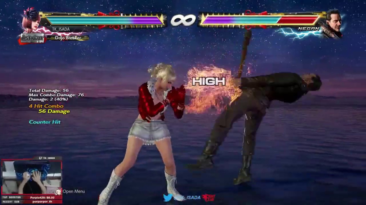 TEKKEN 7 Anna qcf+1 combo after update f+3,2 S!