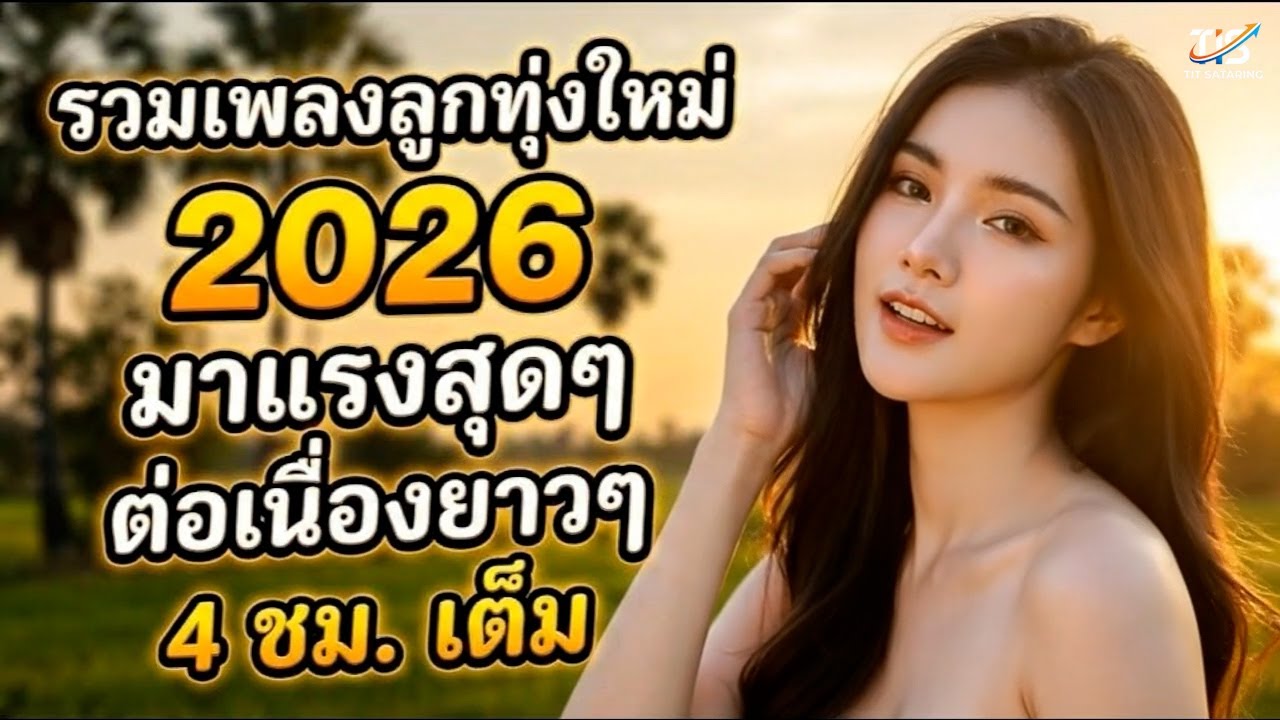 รวมเพลงลูกทุ่งใหม่ล่าสุด มาแรง 2026 🌾 เพราะโดนใจคนฟัง