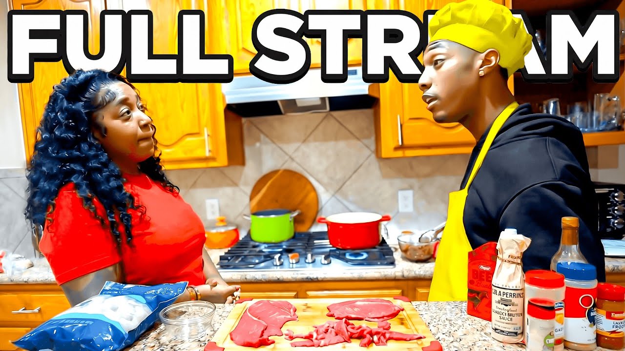 Jay And His Mom COOKS ON STREAM! *HILARIOUS* (FULL STREAM)