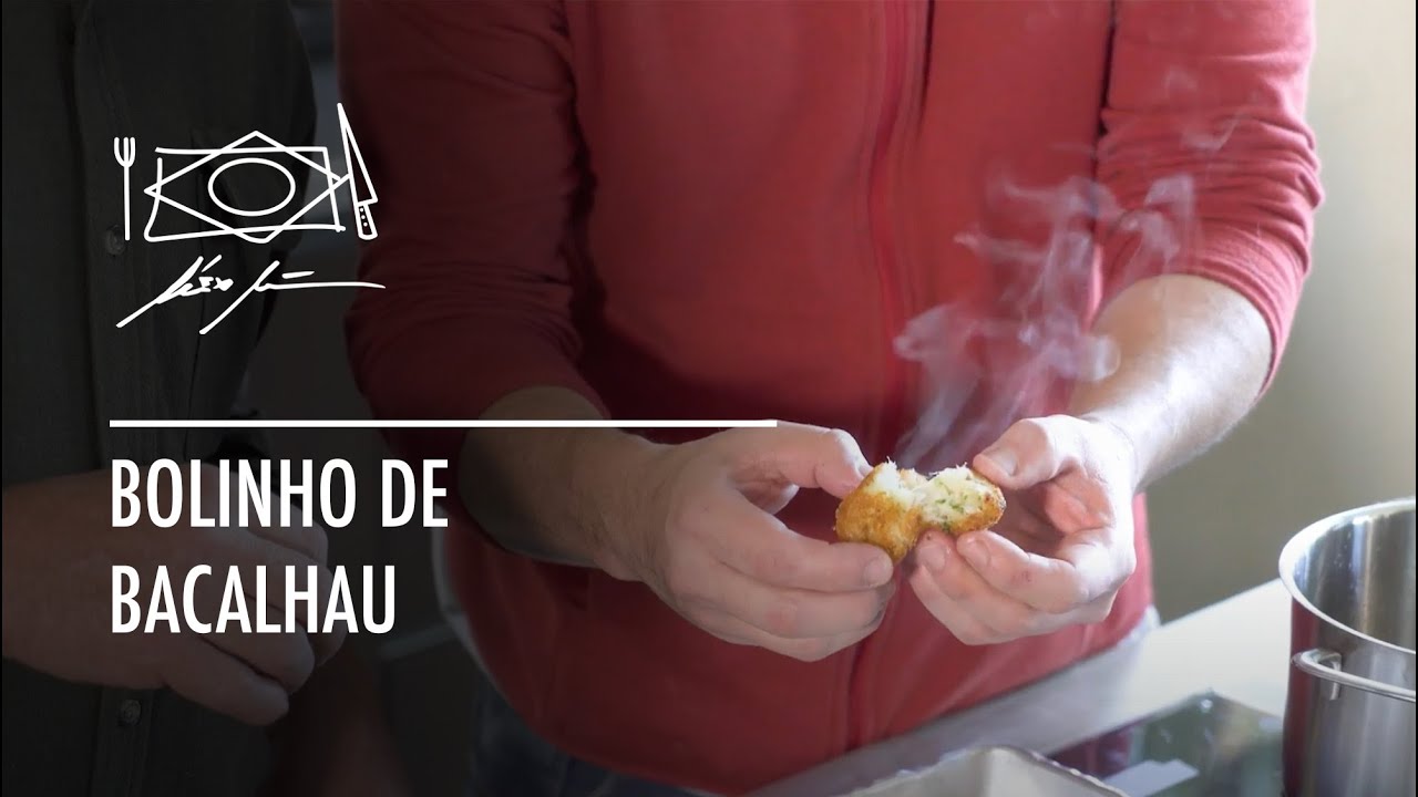 Bolinho de bacalhau com o Chef Guerra