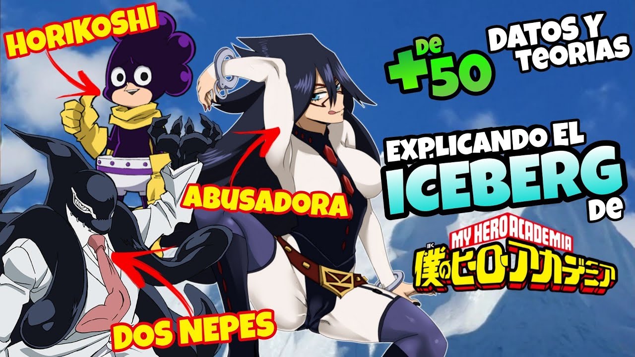 Explicando el Iceberg de Boku No Hero Academia