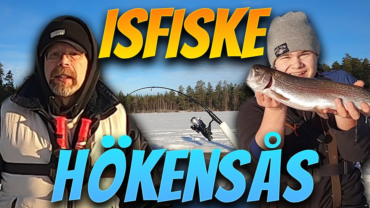 Isfiske PREMI&Auml;R i H&Ouml;KENS&Aring;S | Fiskelycka