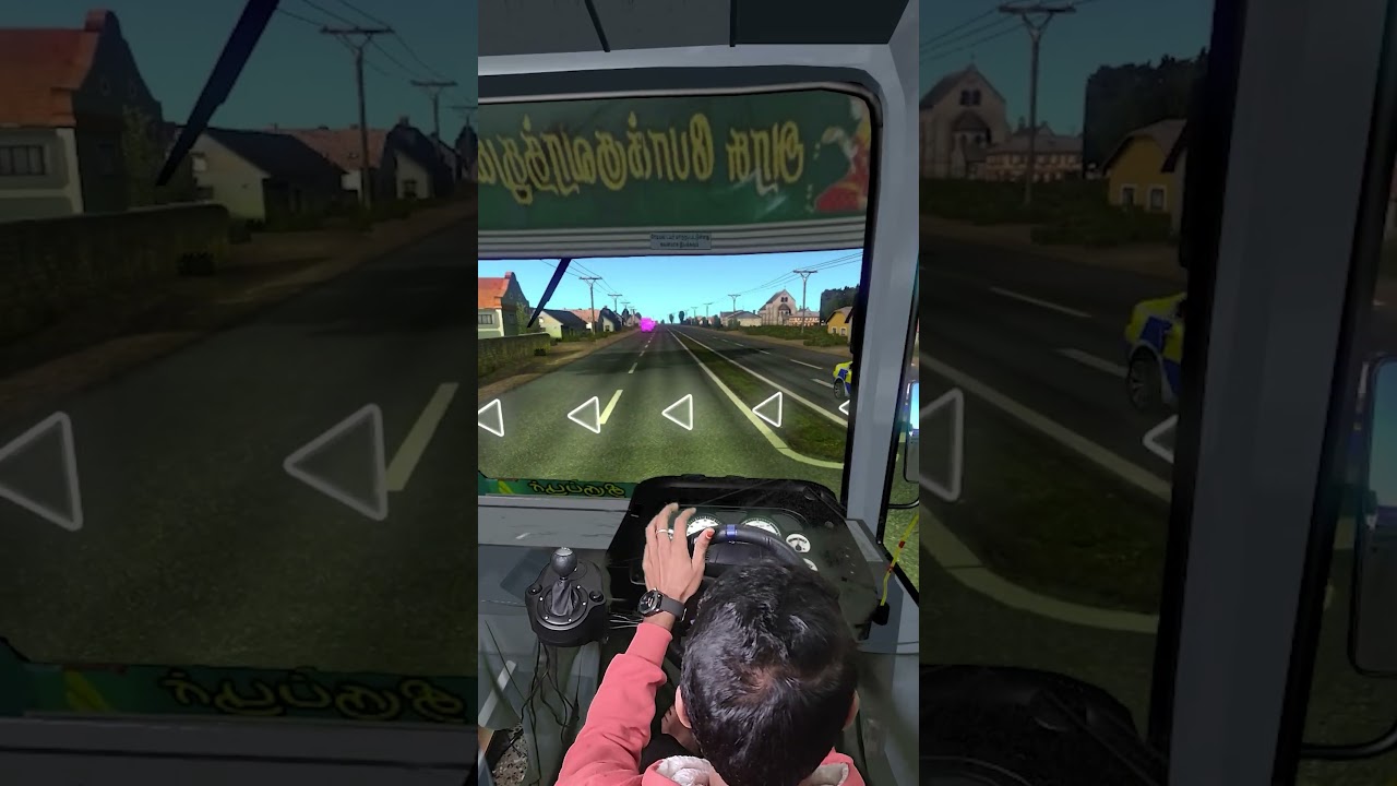 Bus Driver shocked road Blocked Eurotruck Simulator 2 tamil Logitech g29 steeringwheel tamilgameplay