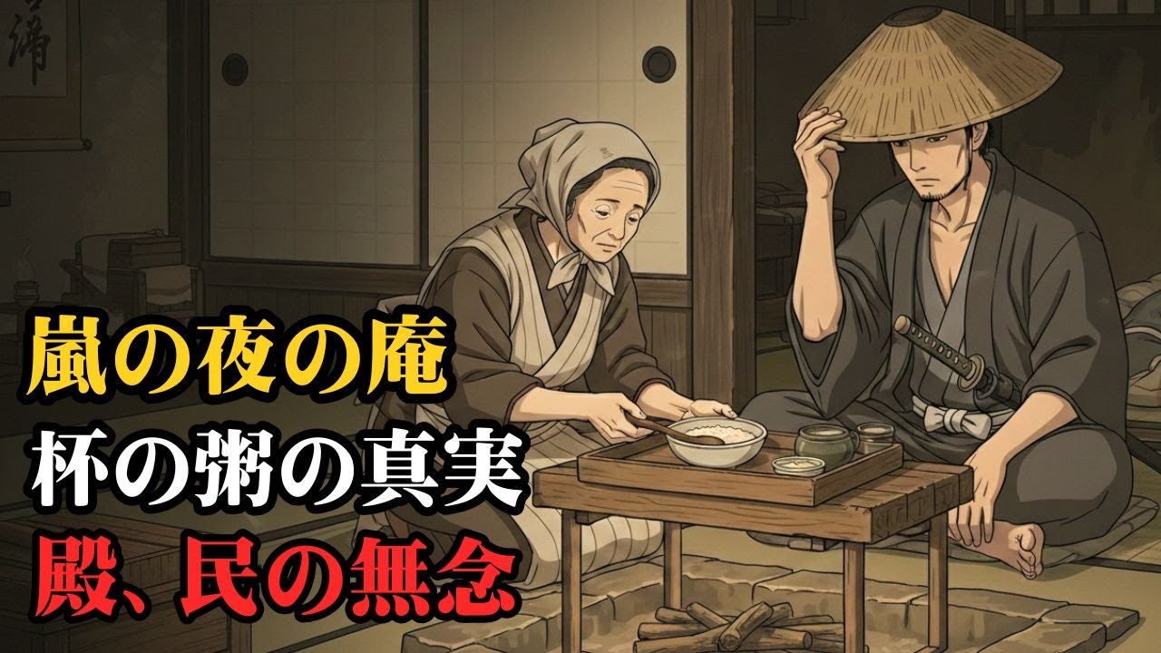 嵐の夜に戸を開けた未亡人――その一夜が、亡き夫の無念を晴らした｜野談｜伝説