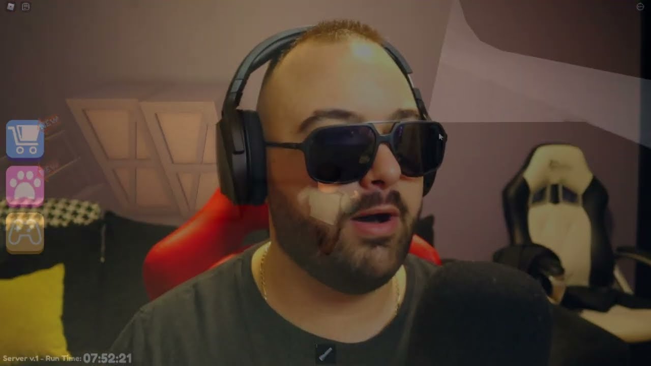 IMPE I JA BJEŽIMO OD NAJSTRAŠNIJEG LIKA U ROBLOXU!