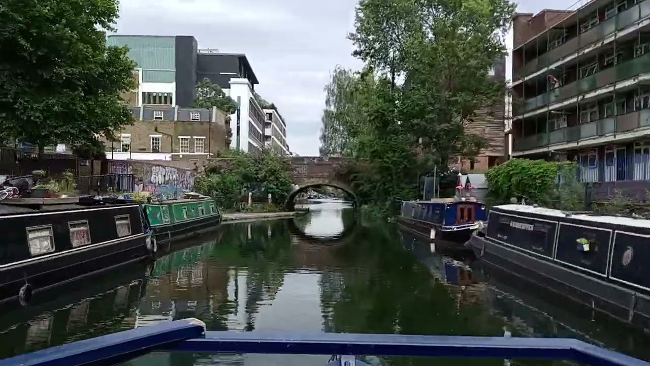 Harlow to Little Venice on London Canals Time Lapse