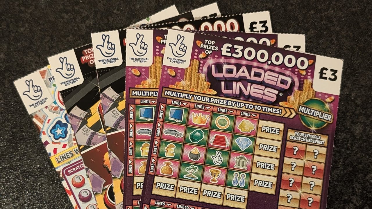 £15 Mix of £3 Allwyn UK National Lottery Scratch Cards