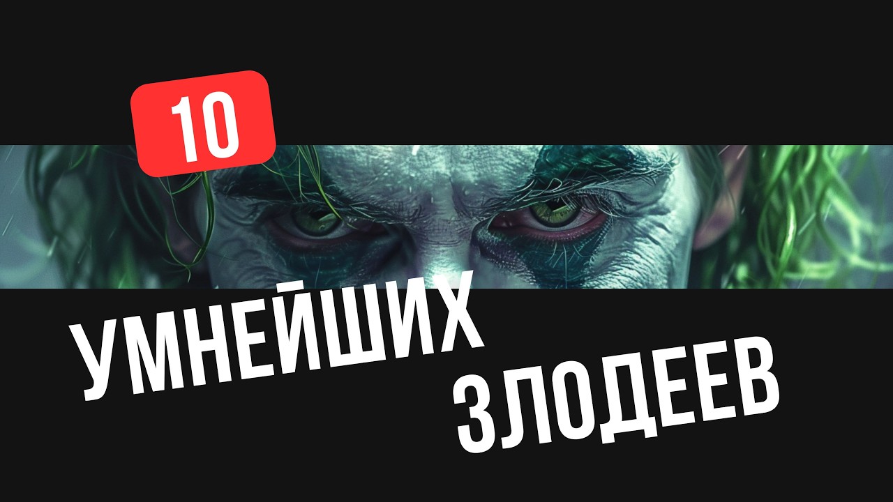 Лектер, Джокер, Чигур: 10 злодеев, которые пугают интеллектом | Размышляем с Большешальским