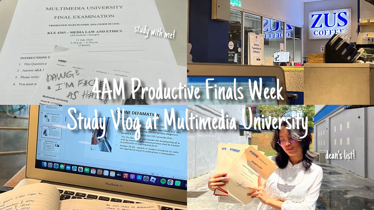 finals week applied communication study vlog! ⭐️ | 📍mmu cyberjaya, malaysia