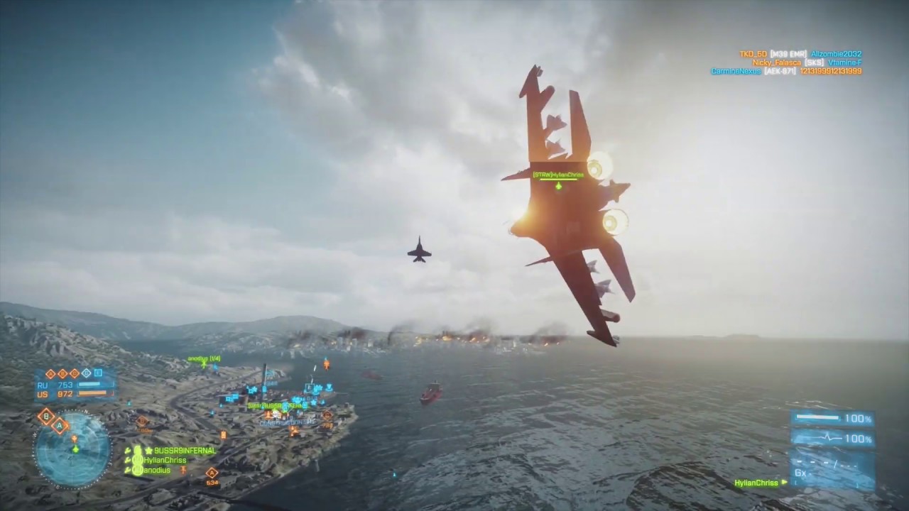 BF3 - JET PILOT ALMOST WINS THE GAME FOR BOTH TEAMS