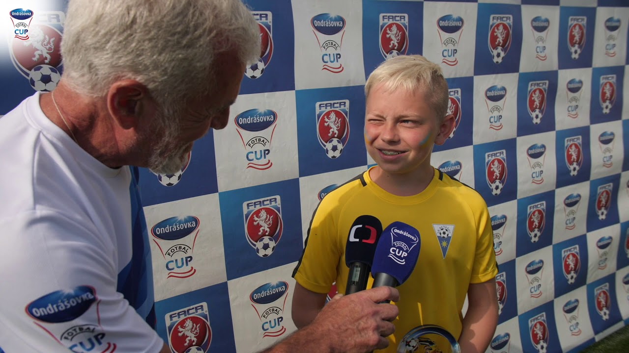 Richard Král - nejlepší brankář - U11 - Ondrášovka cup 2020
