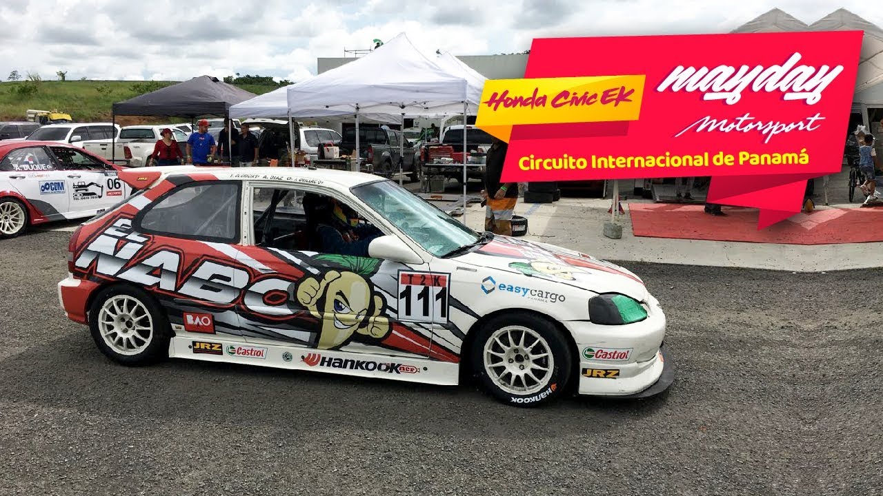 OnBoard Honda Civic EK - CTR B16B Engine • T2000 Heat 1