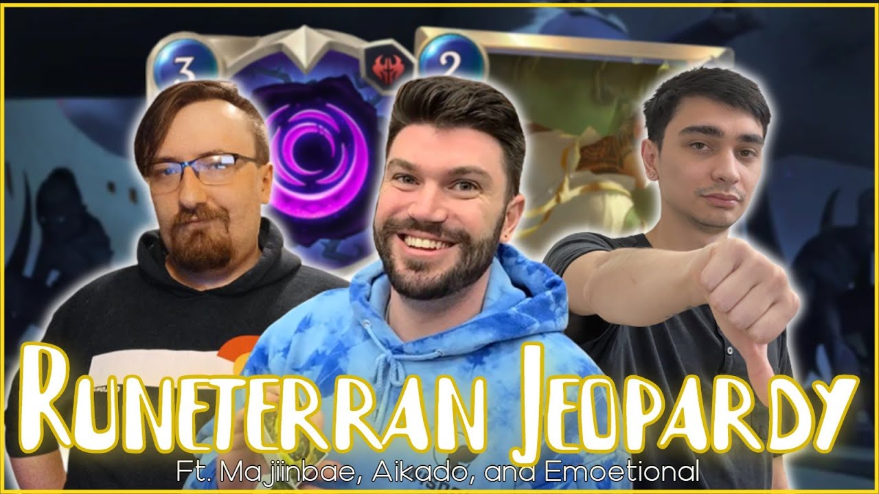 PRO PLAYERS STUMBLE OVER SIMPLE LOR TRIVIA | Runeterran Jeopardy S2E2 Ft.