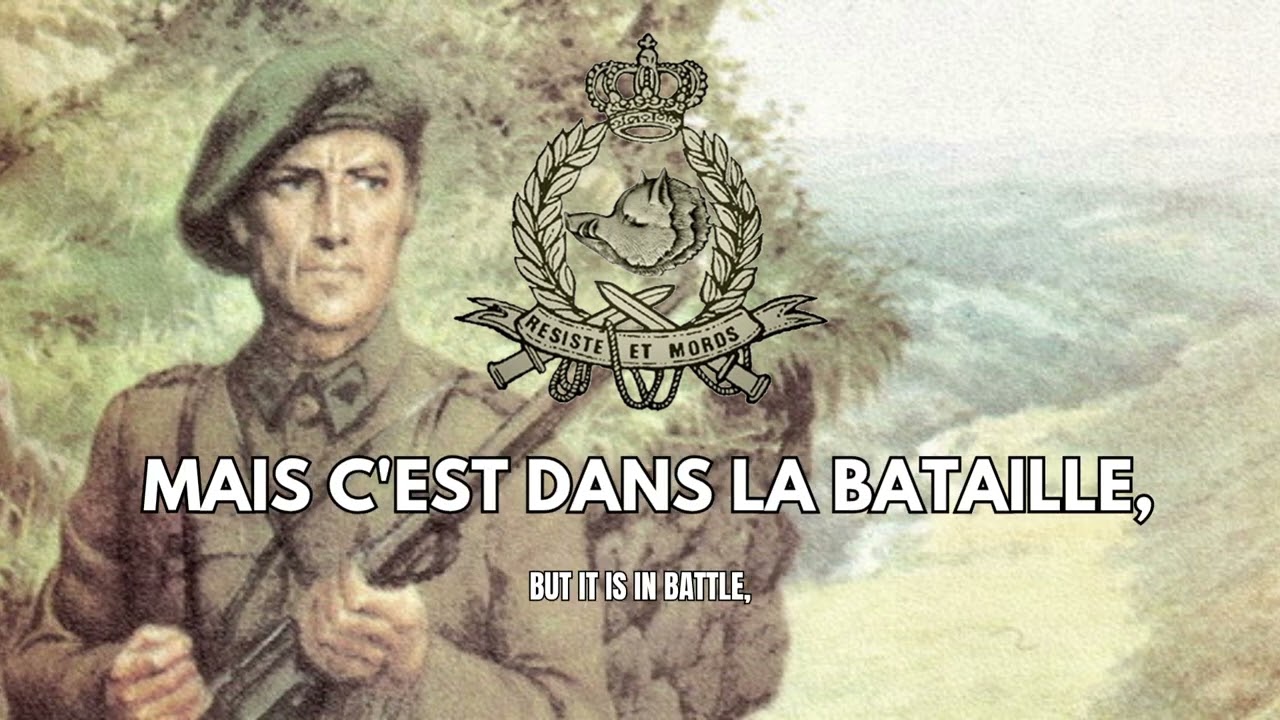 Le Chant des Chasseurs Ardennais - Belgian War Song