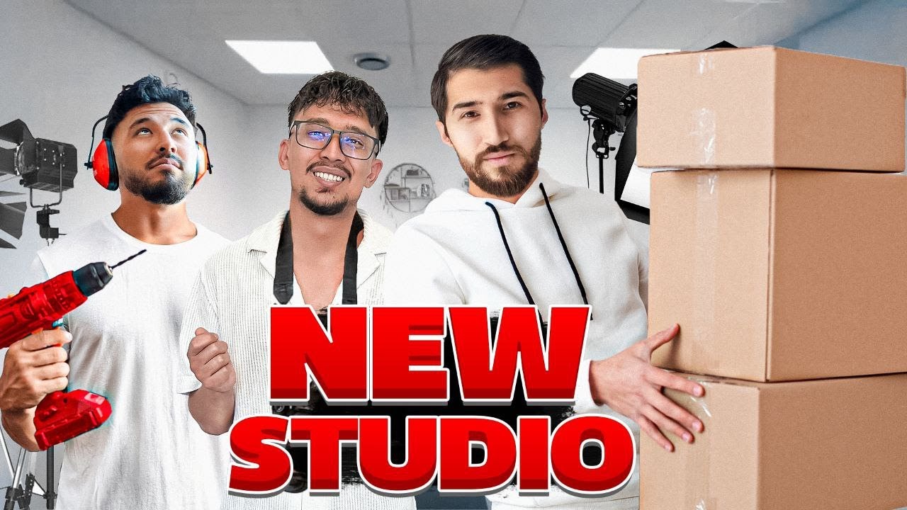 افتتاحیه استدیو یوتیوب بنده opening my Youtube studio🥳