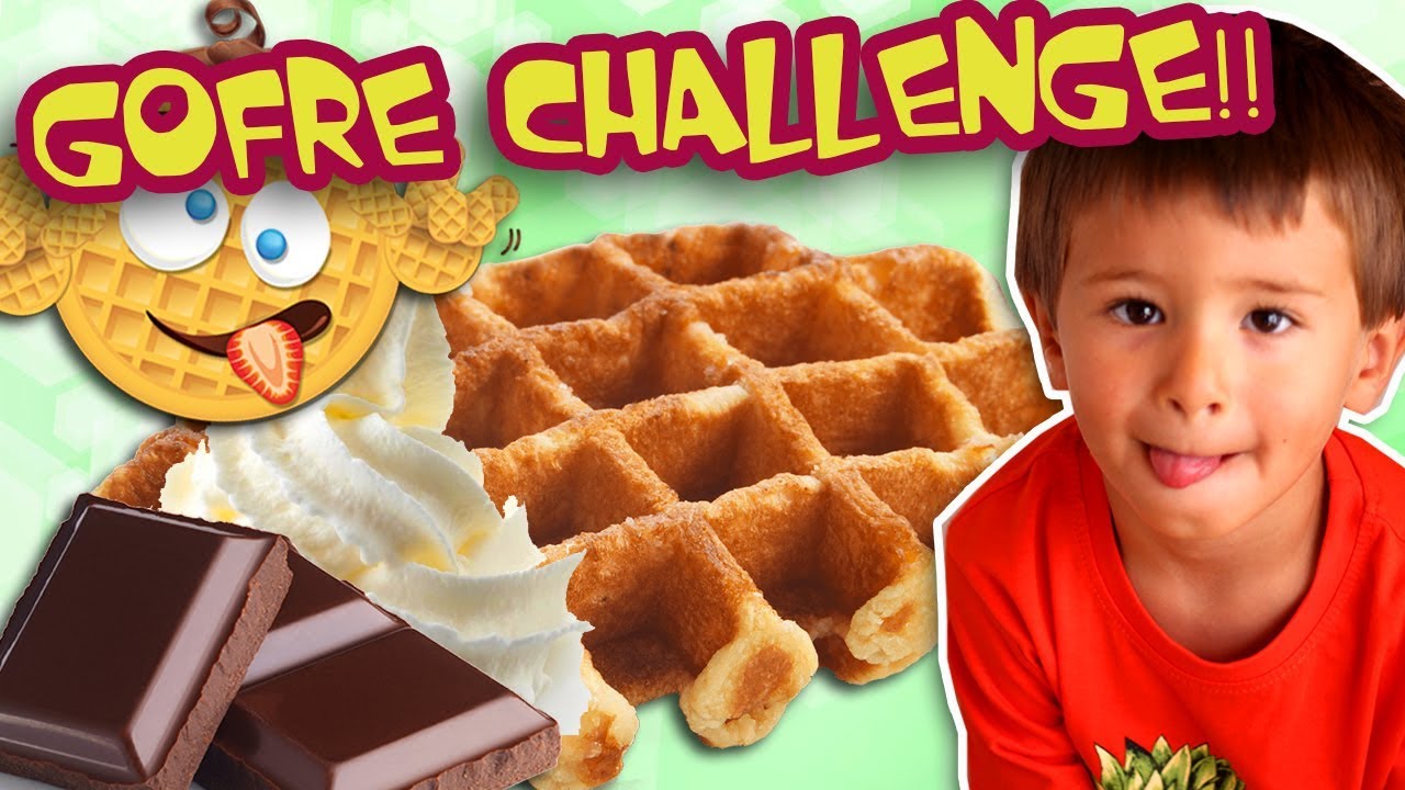 GOFRES, NATA Y CHOCOLATE!! QUIEN GANARA?? CHALLENGE!!