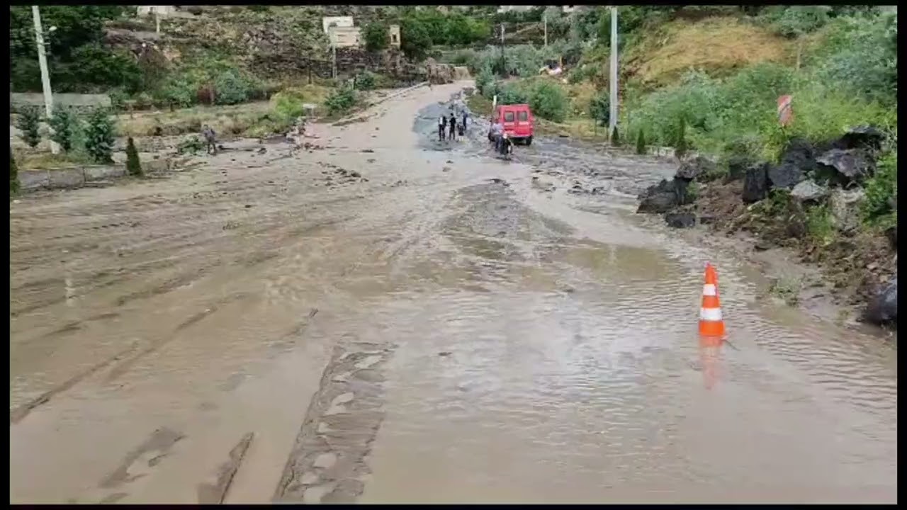 Nevşehir Tatlarin'de sel felaketi! 15 küçükbaş telef oldu