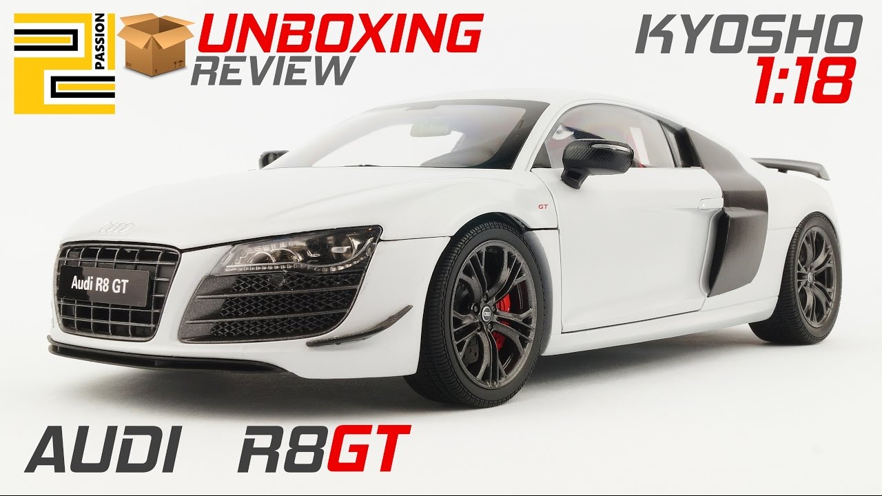 [Unboxing] AUDI R8 GT 1:18 Kyosho SUZUKA GREY