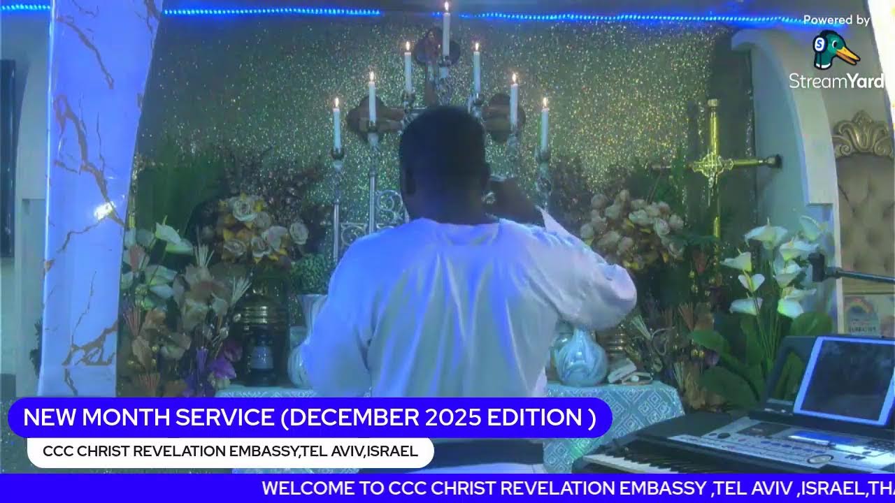 NEW MONTH SERVICE (DECEMBER 2025 EDITION )