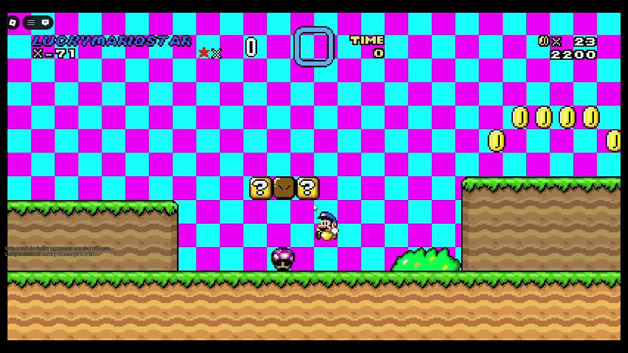 Super Mario World In Roblox SNES Mayonaisio Is BACK !