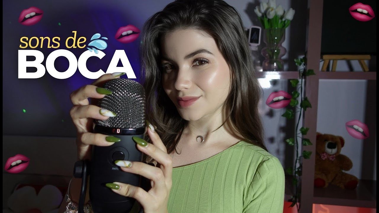 ASMR SONS DE BOCA DO COMEÇO AO FIM  4K 👄