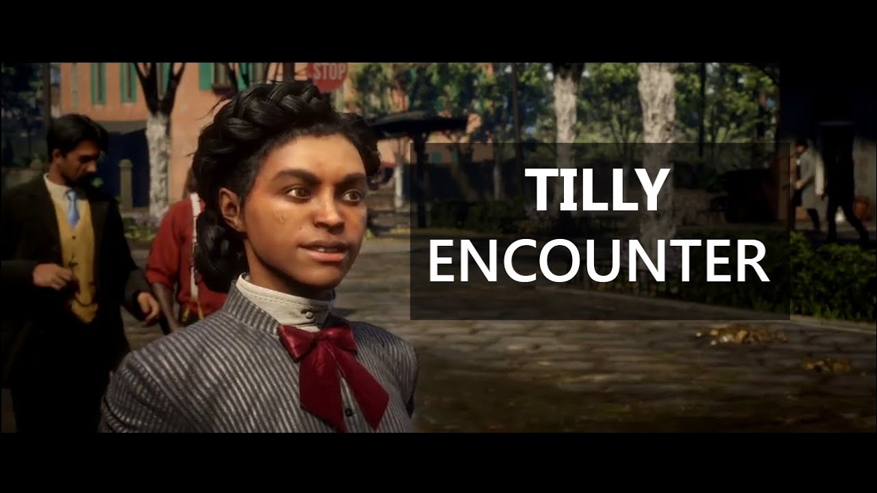 RDR2 - Chance Encounter With Tilly In Saint Denis