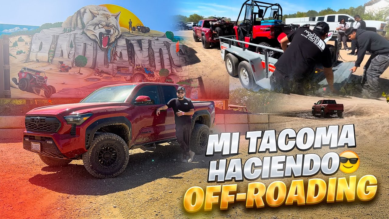 Meti mi Tacoma 2025 a off roaring y pas&oacute; esto 😱 Vale la pena hacerle esto a la Tacoma? 🤔